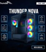 Thunder NOVA PC Case with 4xArgb infinity Fans